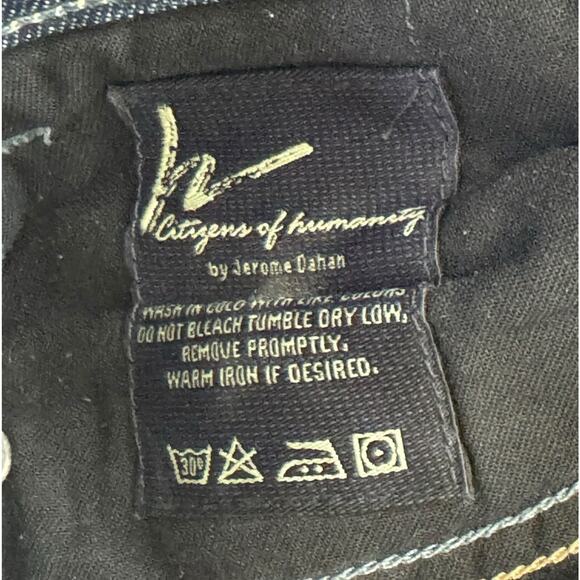 Citizens of Humanity Avedon Jeans Womens 28 Low Waist Skinny Leg *HEM* #3179 - Picture 10 of 16